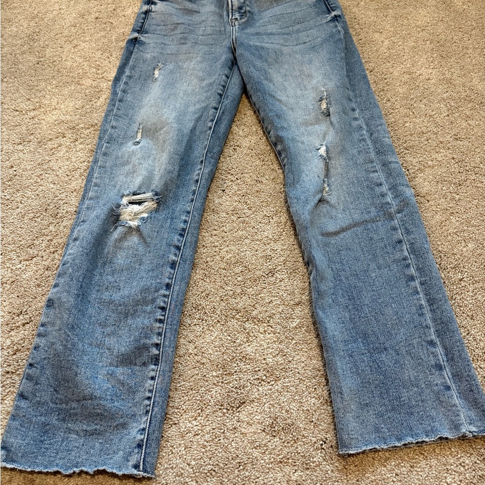 Altar’d State Distressed Blue Women's Jeans